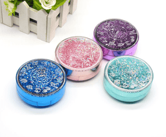 Stars Quicksand Multicolor Colored Contact Lens Case - BEAUEYE (UK)