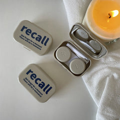 Summer Idle Style Colored Contact Lens Case - BEAUEYE (UK)