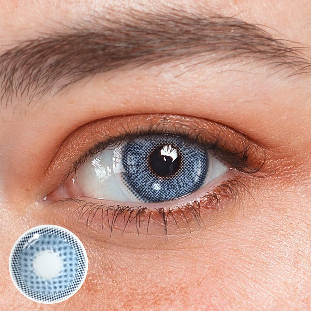Svetlana Blue Coloured Contact Lenses - BEAUEYE (UK)