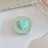 Sweetheart Macaron Colored Contact Lens Case - BEAUEYE (UK)