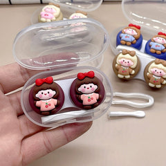 Textured Colored Contact Lens Case - BEAUEYE (UK)