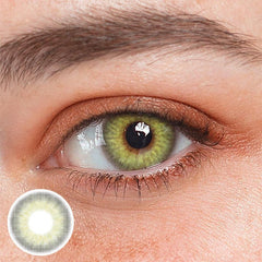 Thetis Green Prescription Coloured Contact Lenses - BEAUEYE (UK)