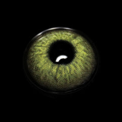 Thetis Green Prescription Coloured Contact Lenses - BEAUEYE (UK)