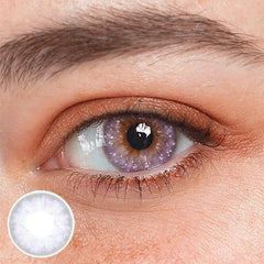 Thetis Mixia Grey Prescription Coloured Contact Lenses - BEAUEYE (UK)