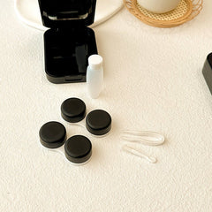 Three Little Cuties Coloured Contact Lens Case - BEAUEYE (UK)