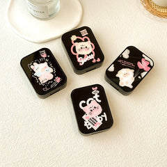 Three Little Cuties Coloured Contact Lens Case - BEAUEYE (UK)
