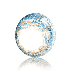 Three Tone Blue Coloured Contact Lenses - BEAUEYE (UK)