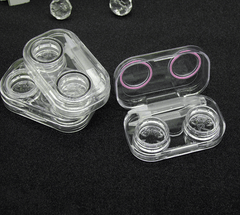 Transparent Multicolor Colored Contact Lens Case - BEAUEYE (UK)