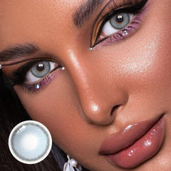 Vela Blue Prescription Coloured Contact Lenses - BEAUEYE (UK)