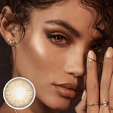 Wildcat Brown Prescription Coloured Contact Lenses - BEAUEYE (UK)