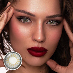 Zircon Gray Prescription Coloured Contact Lenses - BEAUEYE (UK)