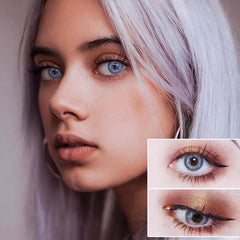 DNA Taylor Blue Gray Prescription Colored Contact Lenses