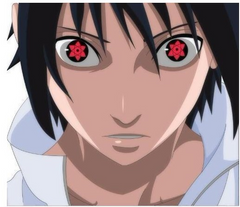 Cosplay Sharingan Red Colored Contact Lenses