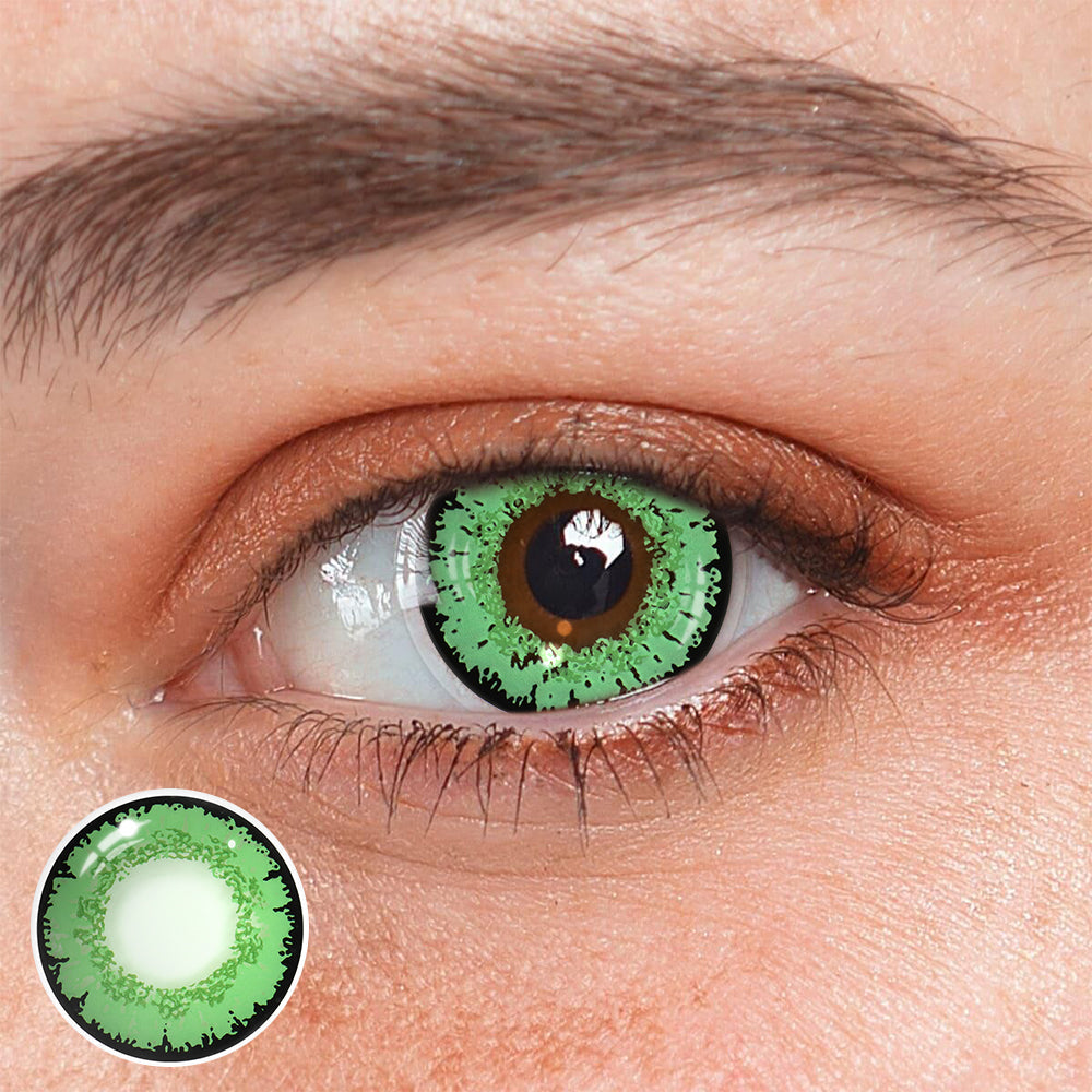 Cosplay Genshin Impact Nilou Green Colored Contact Lenses