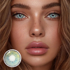 Radella Sky Blue Prescription Colored Contact Lenses