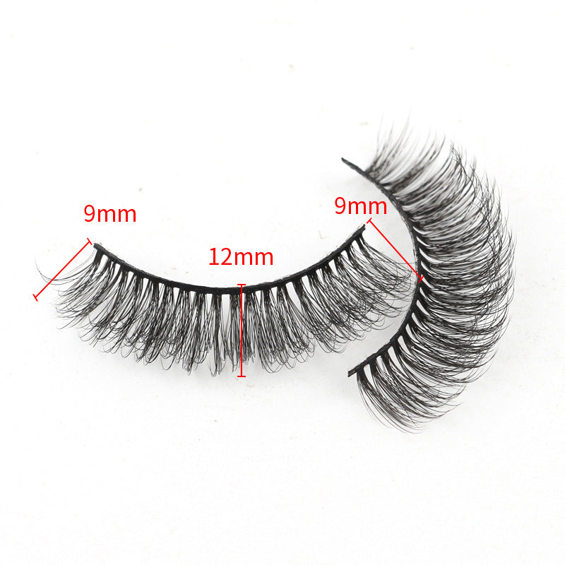 7D Dense 10 Piece Mink Hair Eyelashes