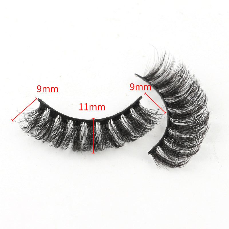 7D Dense 10 Piece Mink Hair Eyelashes