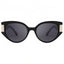 Simone Cat eye Black Sunglasses