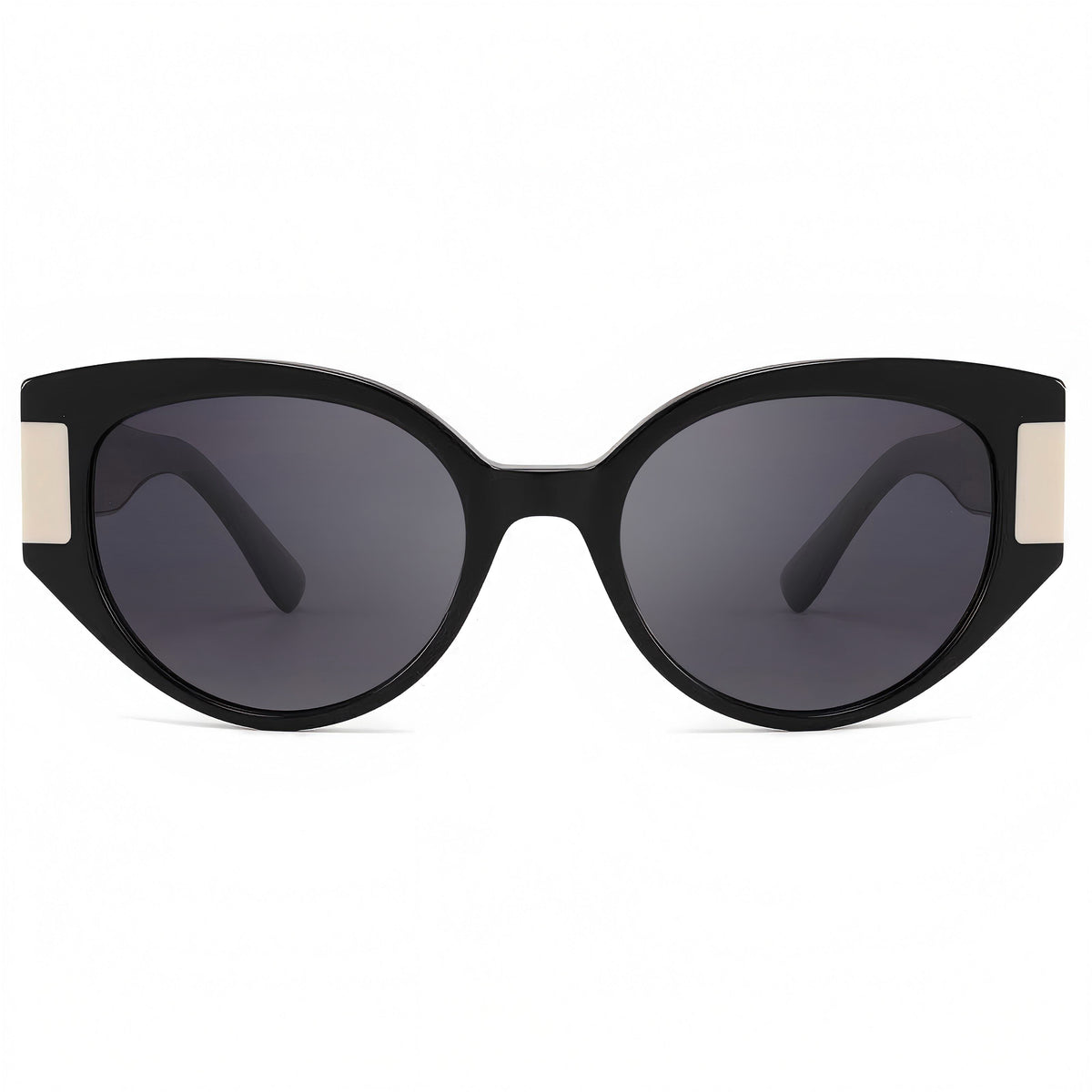 Simone Cat eye Black Sunglasses
