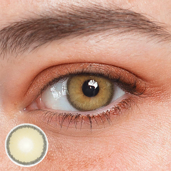 Carina Yellow Colored Contact Lenses