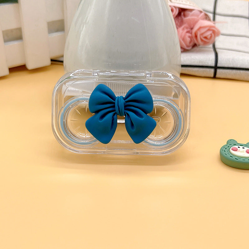 Transparent Colored Contact Lens Case