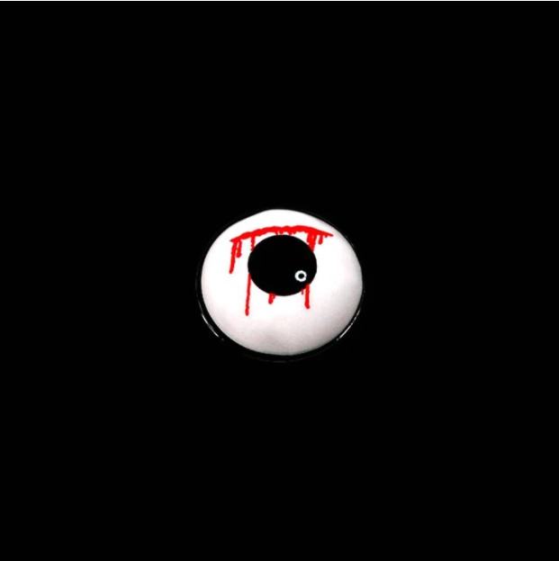 Halloween Trauma White slit Colored Contact Lenses