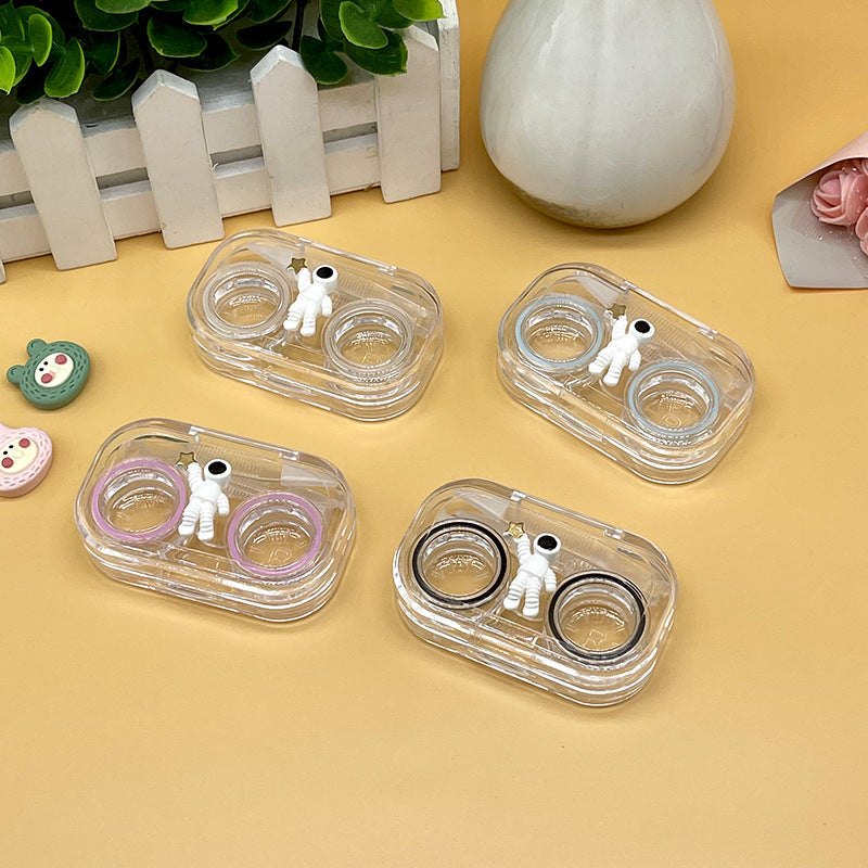 Astronaut Colored Contact Lens Case