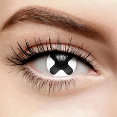 Cosplay Black Cross Colored Contact Lenses