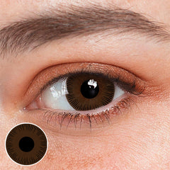 Bramble Dark Brown Prosthetic Lenses