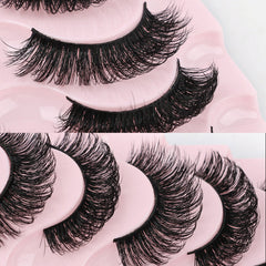 7D Dense 10 Piece Mink Hair Eyelashes