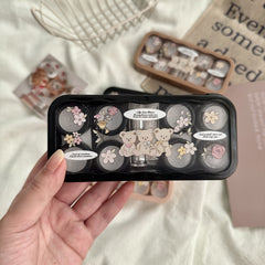 Flower Bear Coloured Contact Lens Case