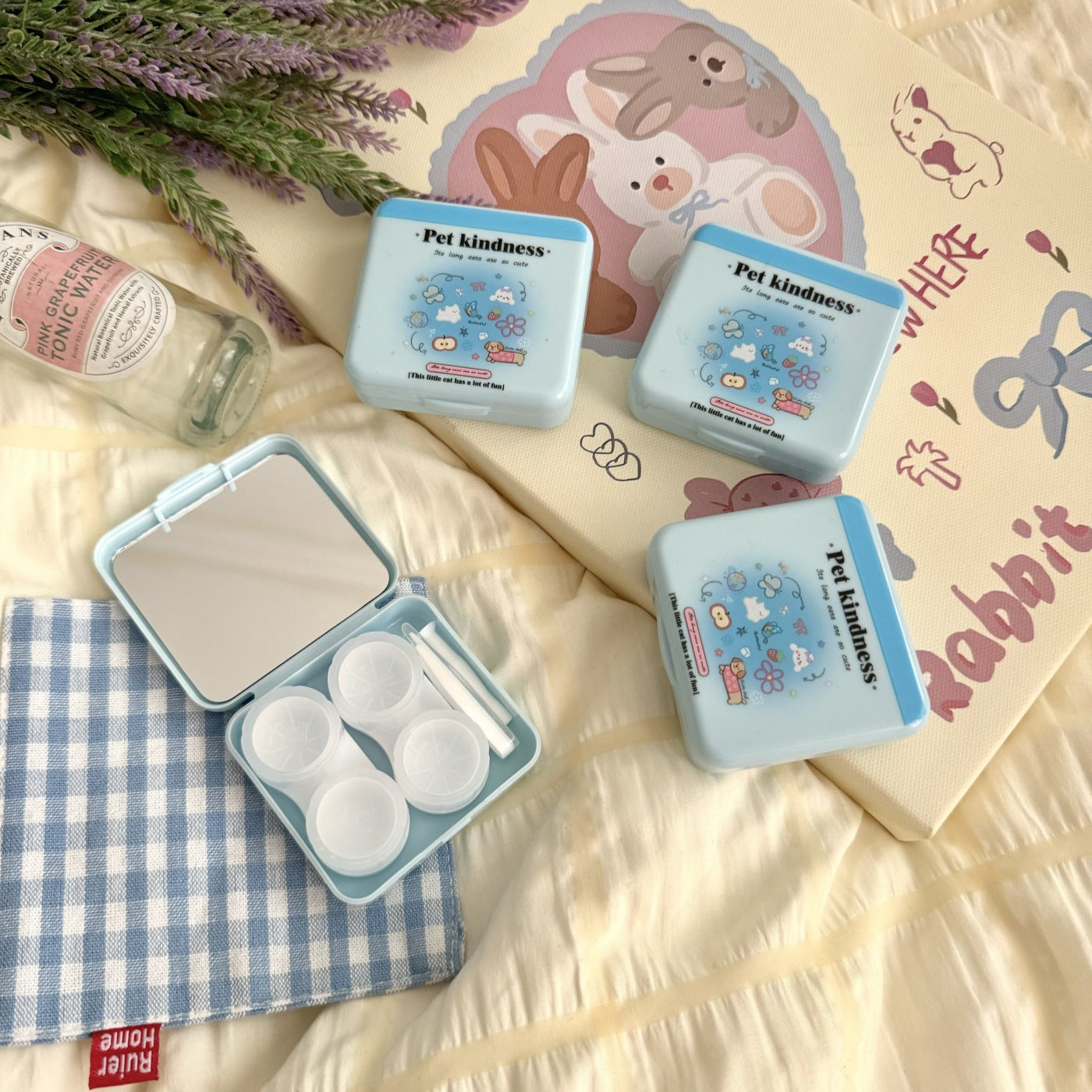 Pet Kindness Coloured Contact Lens Case