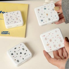 Kawaii Cute Animal Coloured Contact Lens Case