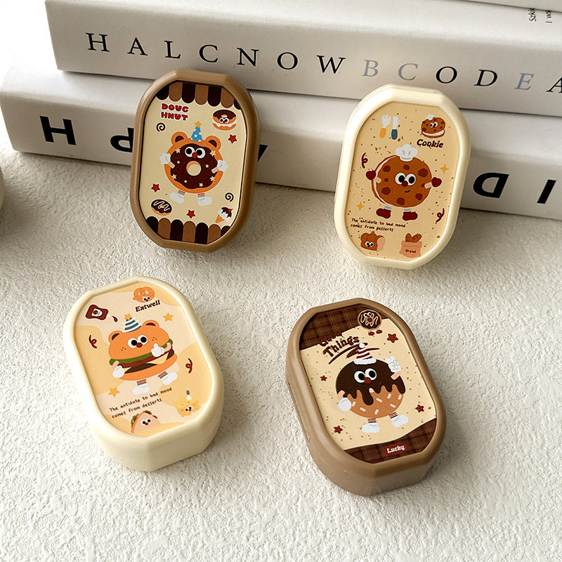 Bakery Buddies Coloured Contact Lens Case Main image