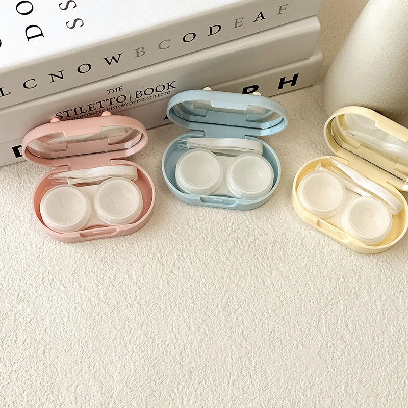 Dainty Dot Ribbon Coloured Contact Lens Case Secondary image