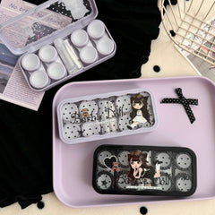 Barbie Doll Coloured Contact Lens Case