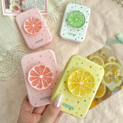 Fruit Slice Coloured Contact Lens Case