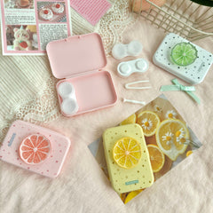 Fruit Slice Coloured Contact Lens Case