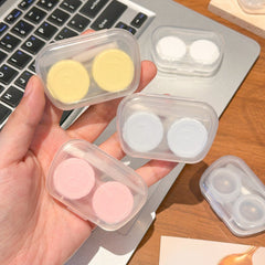 Macaron Pastel Pocket Coloured Contact Lens Case