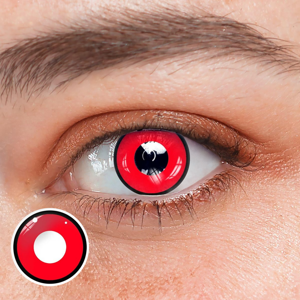 Halloween Red vampire Colored Contact Lenses