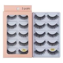 7D Dense 10 Piece Mink Hair Eyelashes