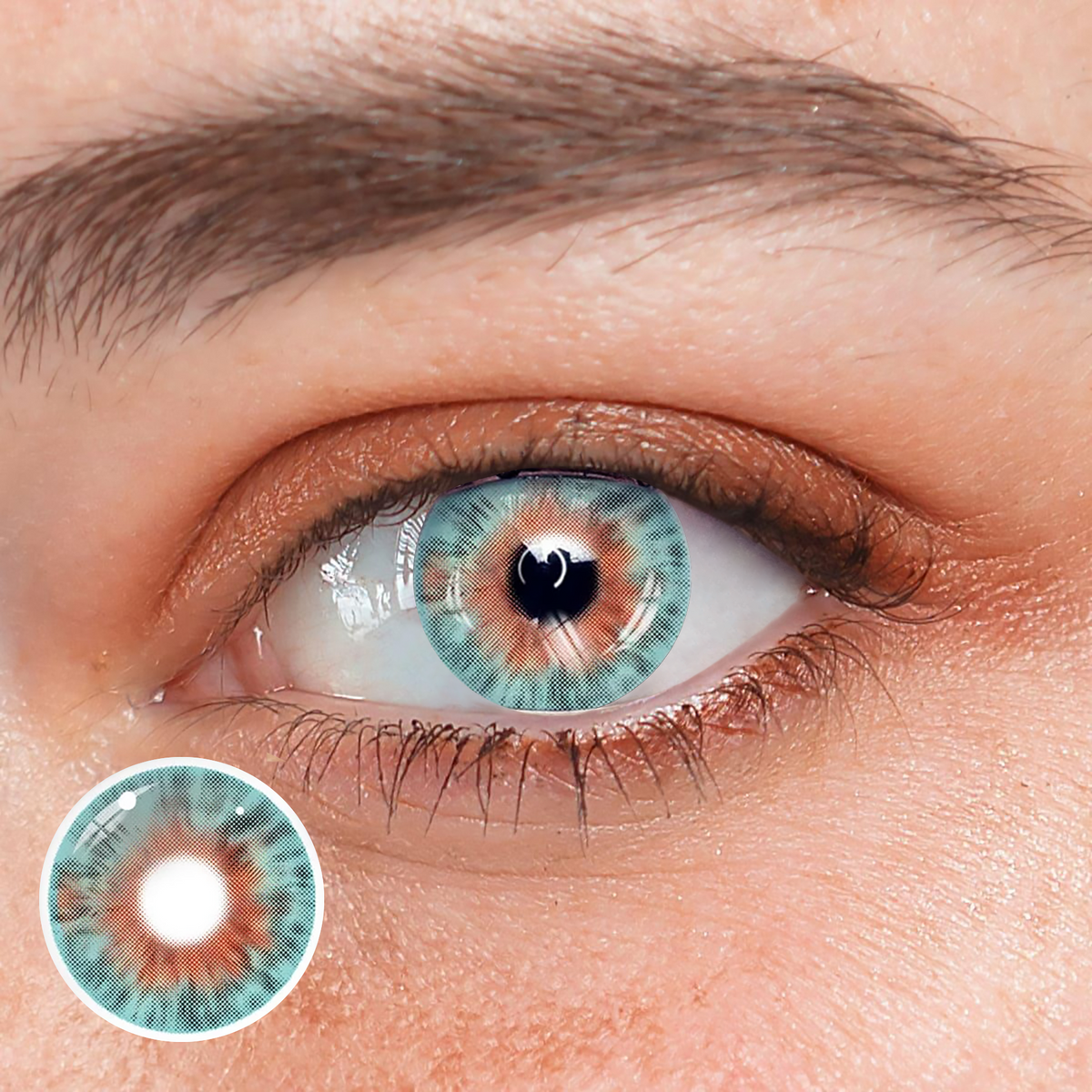 Cosplay MarieAntoinetteBlue Coloured Contact Lenses