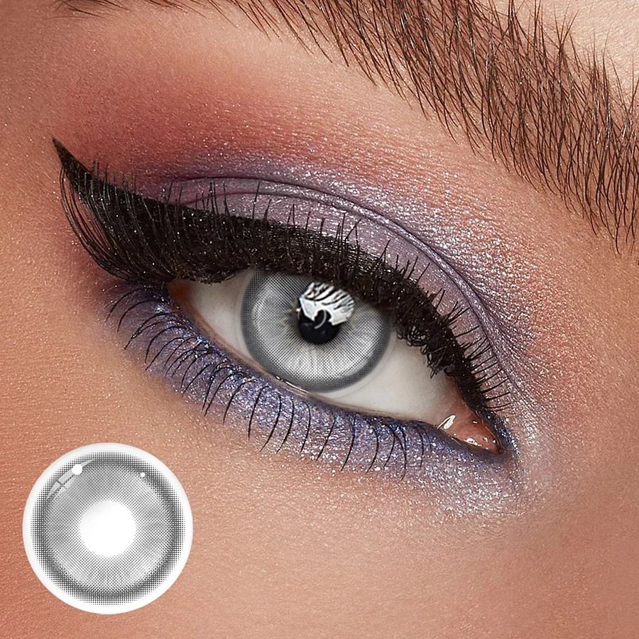 Cosplay Fairy Gray Coloured Contact Lenses Main image