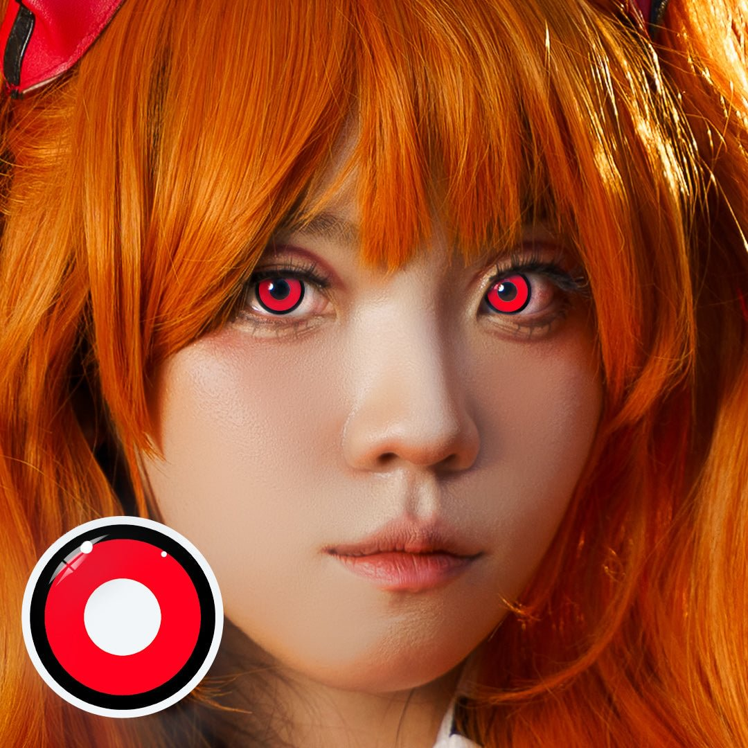 Halloween Red vampire Colored Contact Lenses