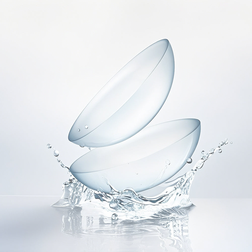 Lara Hyperopia Prescription Clear Contact Lenses Secondary image