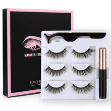 3D Cat Eye 10 Piece Mink Hair Eyelashes