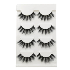 New Natural Slim 4 Piece G107 Mink Hair Eyelashes