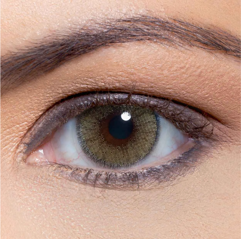 Natural Colors AMBAR BROWN Colored Contact Lenses