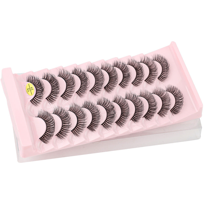 7D Dense 10 Piece Mink Hair Eyelashes