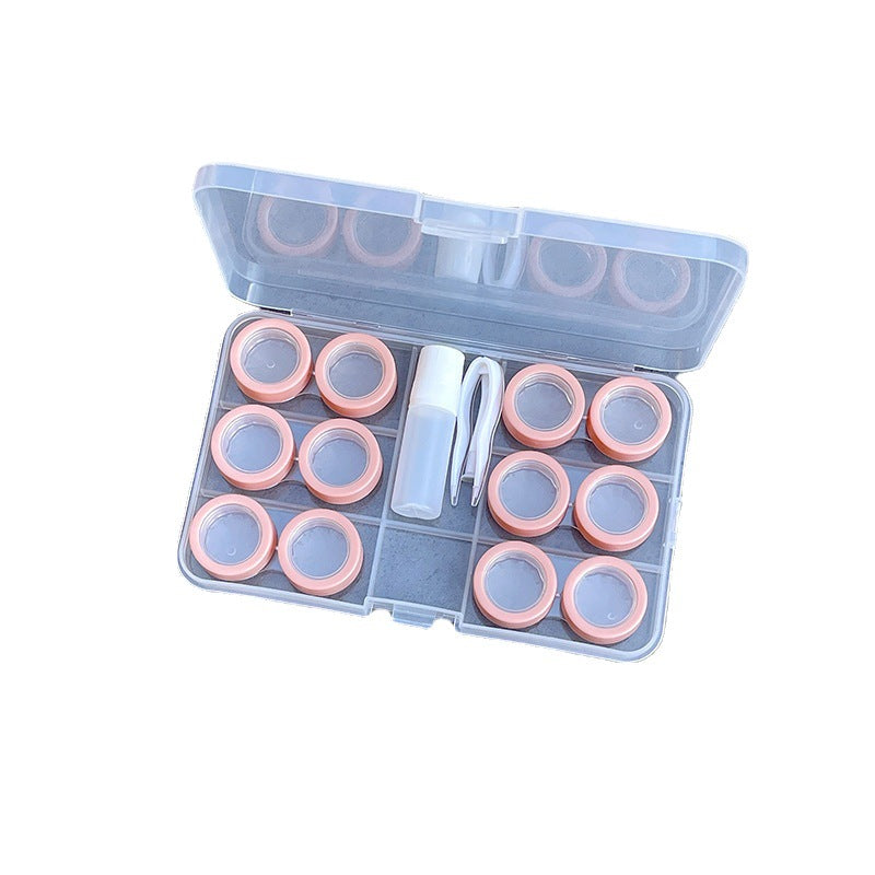 INS Simple Style Colored Contact Lens Case